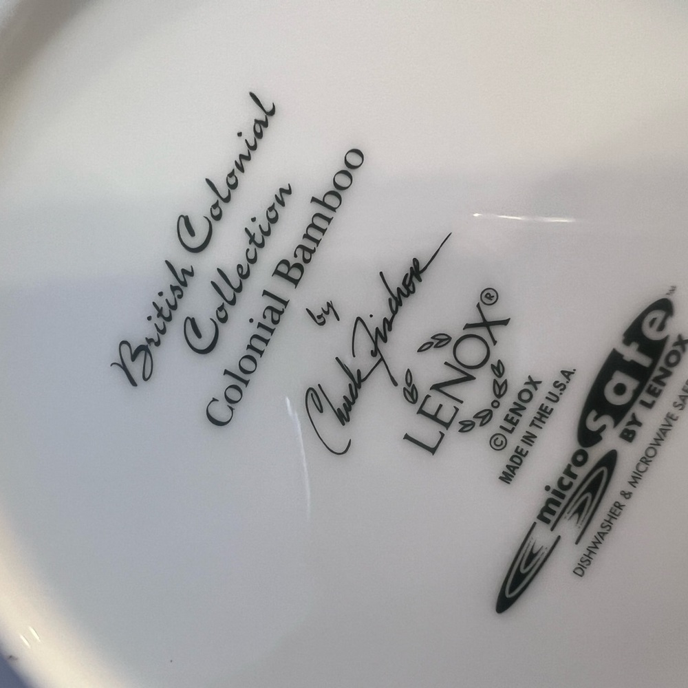 LENOX PLATES